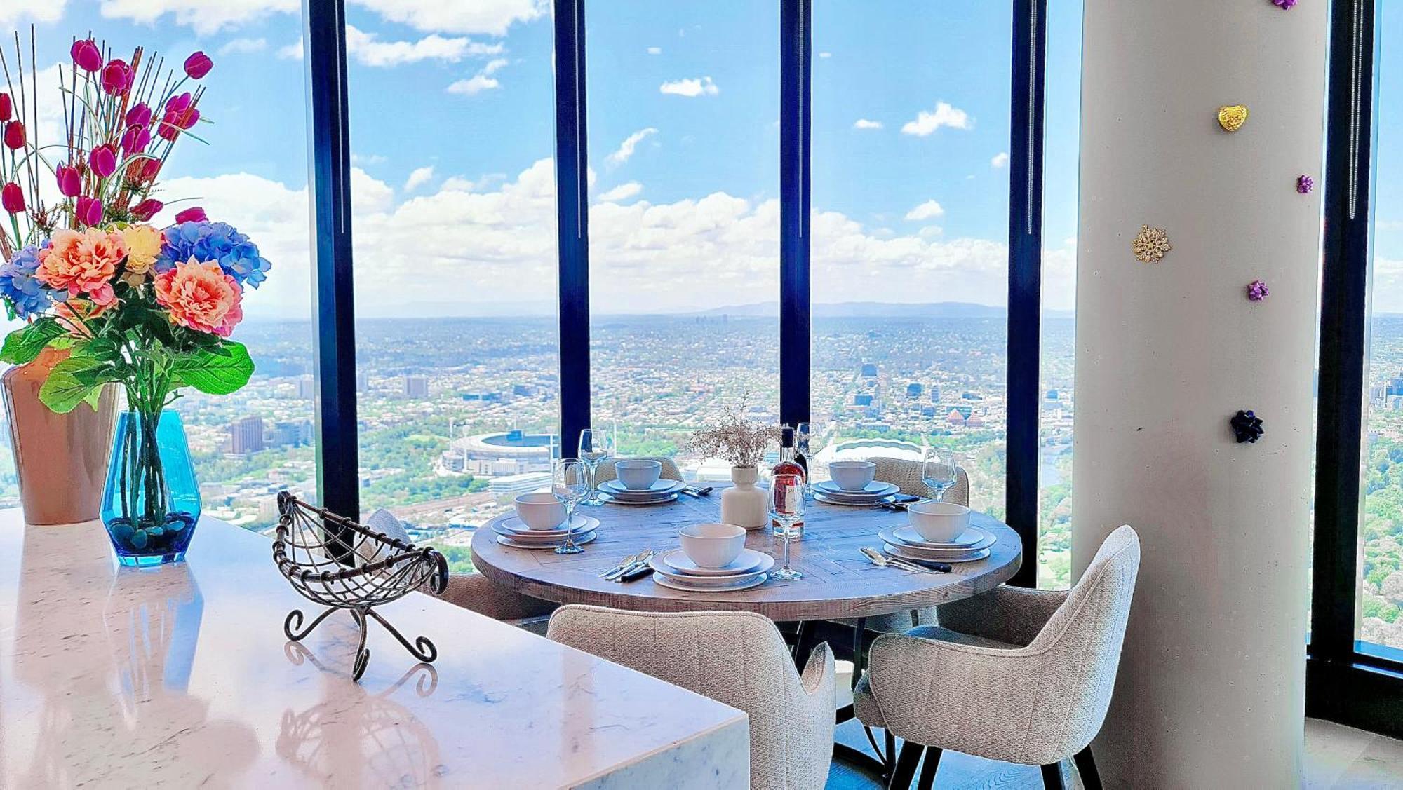 84 Floor/splendid View/free Car Park/3b/near Crown Apartment Melbourne