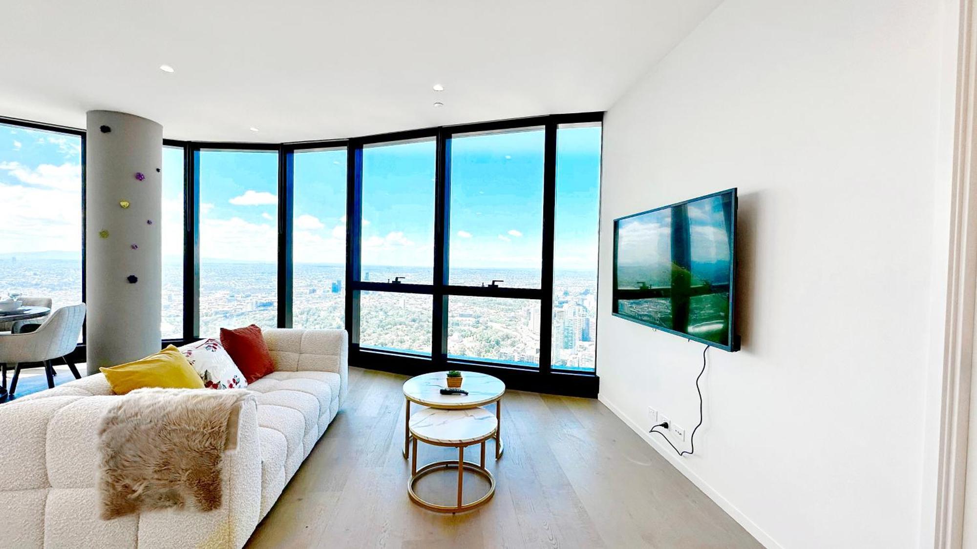 84 Floor/splendid View/free Car Park/3b/near Crown Apartment *